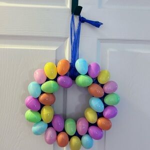 Colorful Easter Egg Wreath